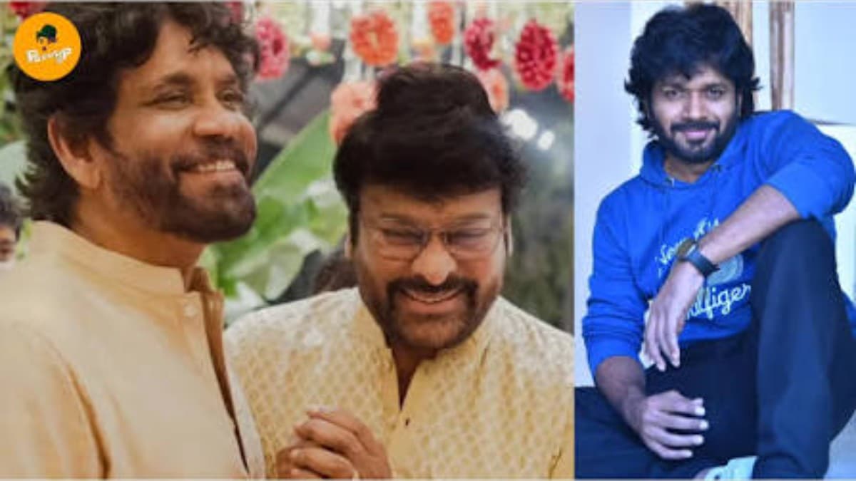 Chiranjeevi, Nagarjuna and director Anil Ravipudi