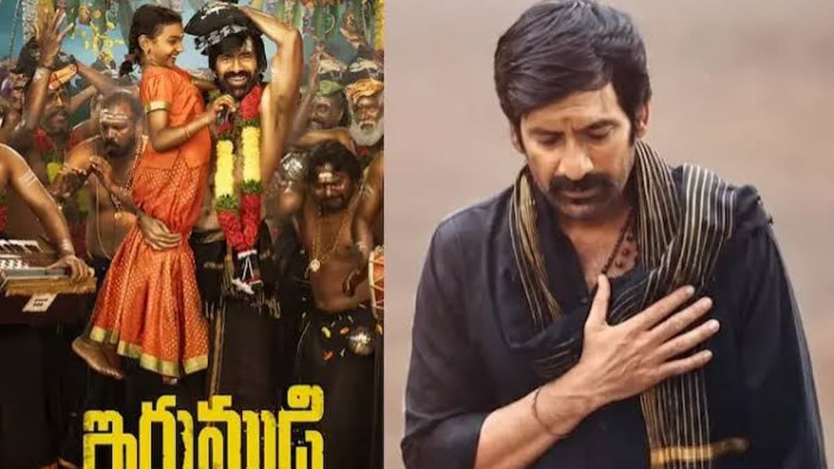 Ravi Teja in Irumudi as the film crosses ₹240+ Crore Worldwide Gross
