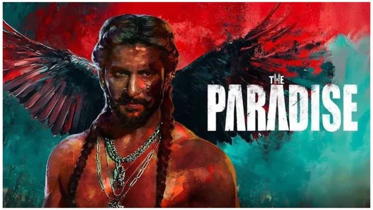 Telugu actor Nani in a rugged mass avatar for his movie The Paradise.